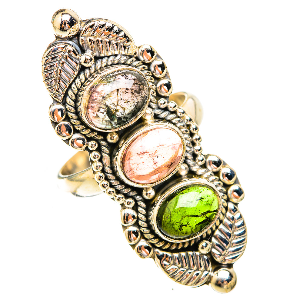Tourmaline Rings handcrafted by Ana Silver Co - RING119379 - Photo 2