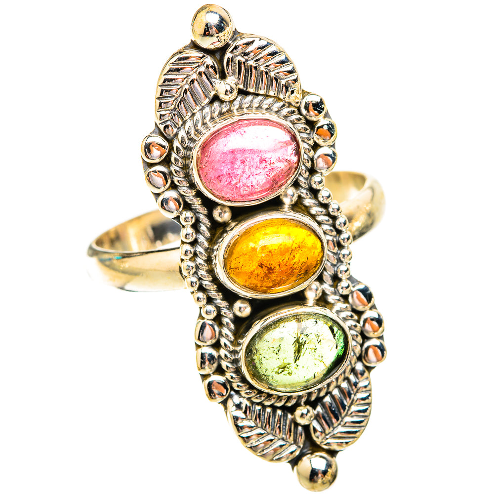 Tourmaline Rings handcrafted by Ana Silver Co - RING119428 - Photo 2
