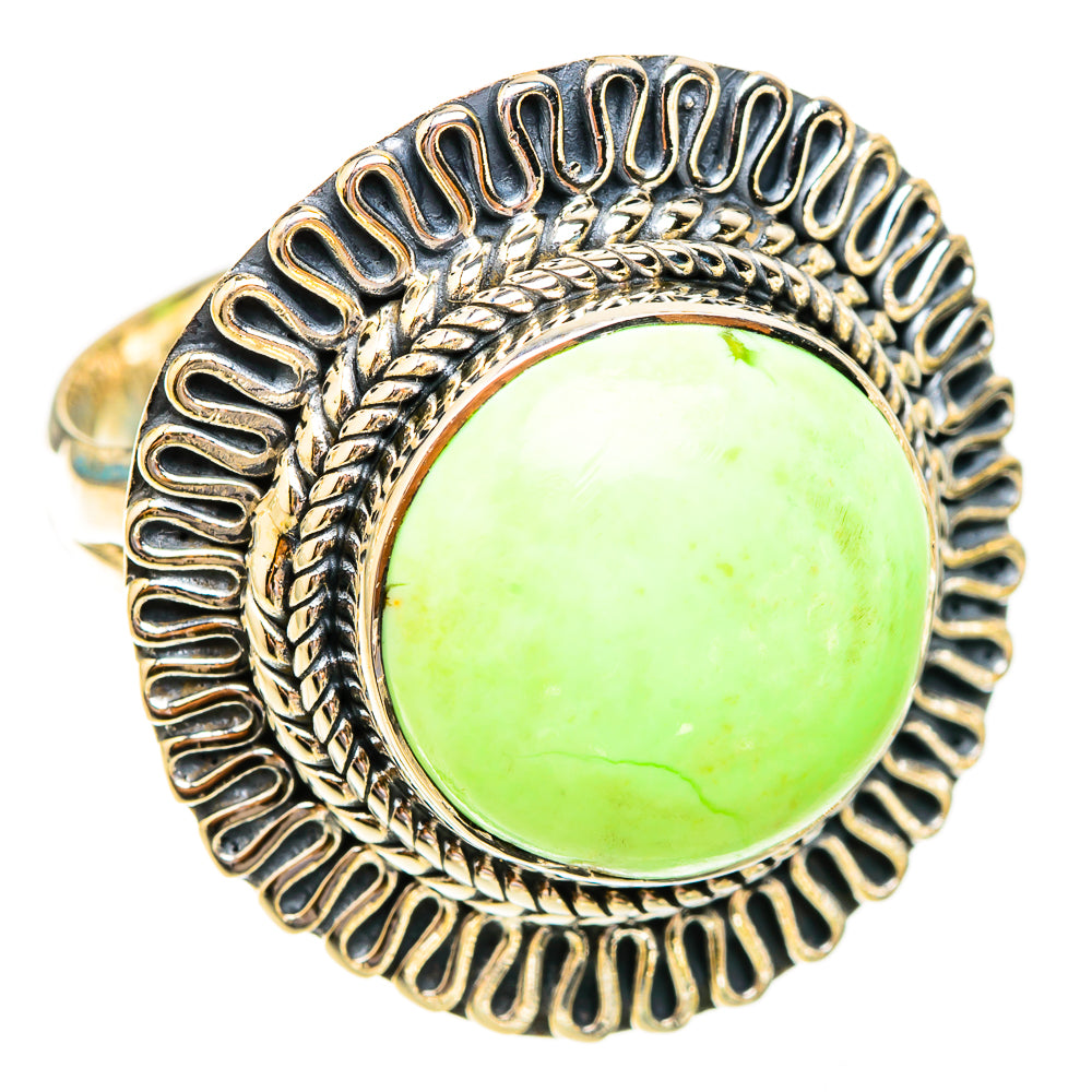 Lemon Quartz Rings handcrafted by Ana Silver Co - RING119443 - Photo 2