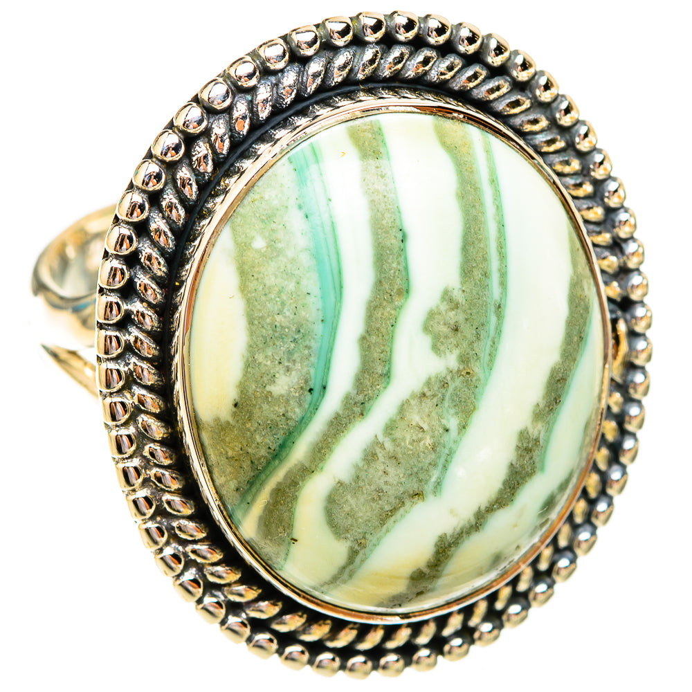 Ocean Jasper Rings handcrafted by Ana Silver Co - RING119479 - Photo 2