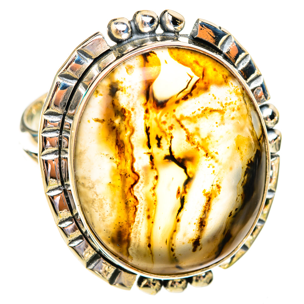Montana Agate Rings handcrafted by Ana Silver Co - RING119483 - Photo 2