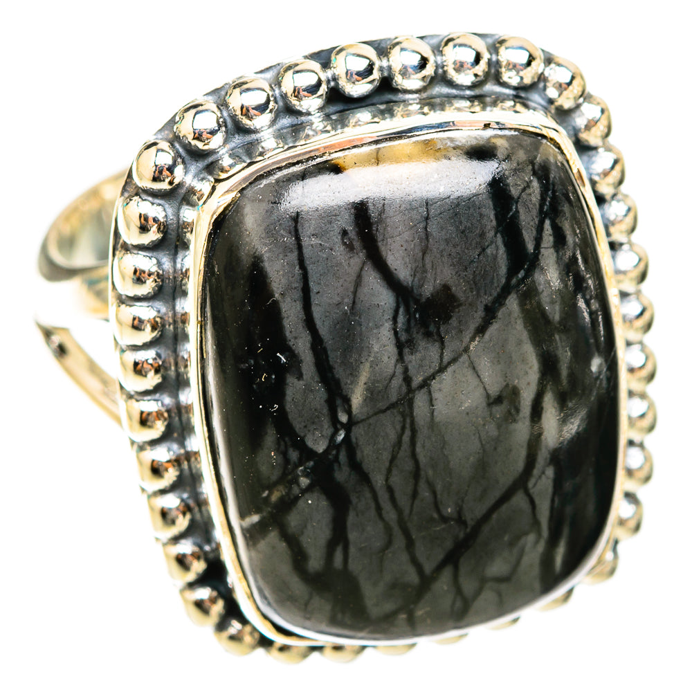 Picasso Jasper Rings handcrafted by Ana Silver Co - RING119560 - Photo 2