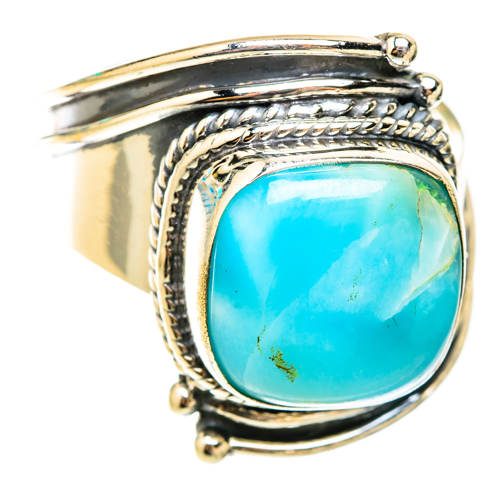 Larimar Rings handcrafted by Ana Silver Co - RING119566 - Photo 2