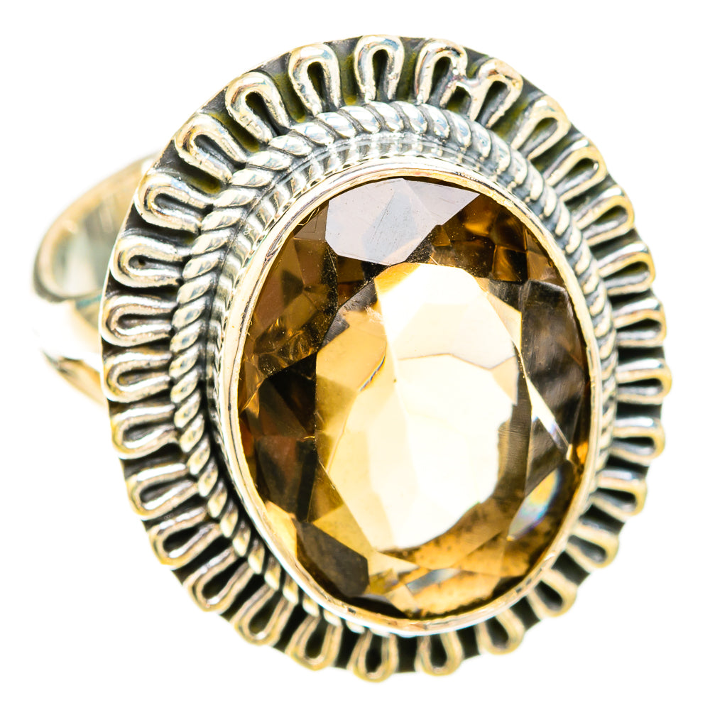 Smoky Quartz Rings handcrafted by Ana Silver Co - RING119577 - Photo 2