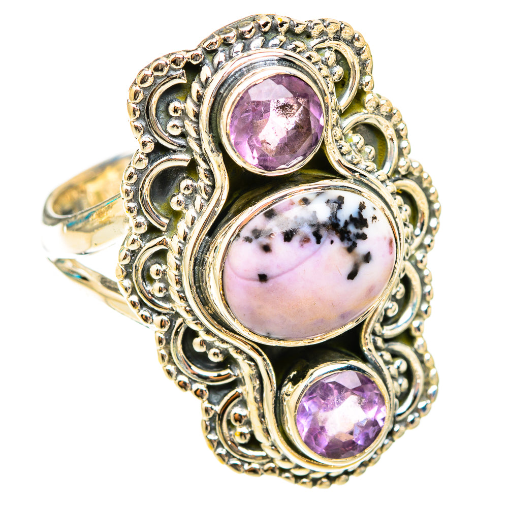 Dendritic Opal Rings handcrafted by Ana Silver Co - RING119607 - Photo 2