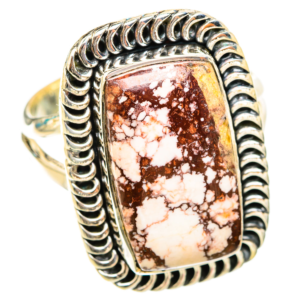 Wild Horse Jasper Rings handcrafted by Ana Silver Co - RING119625 - Photo 2
