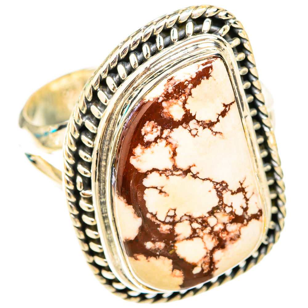 Wild Horse Jasper Rings handcrafted by Ana Silver Co - RING119649 - Photo 2