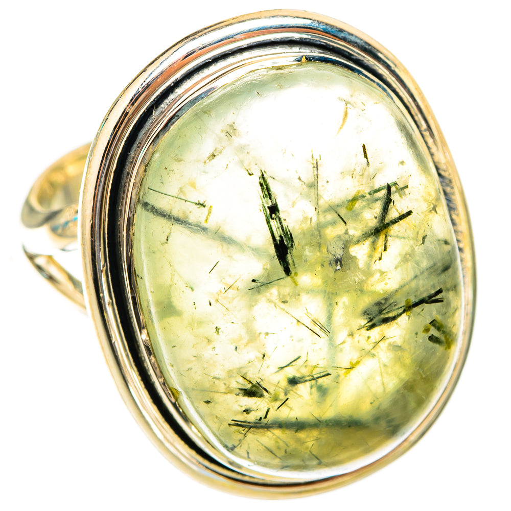 Prehnite Rings handcrafted by Ana Silver Co - RING119696 - Photo 2