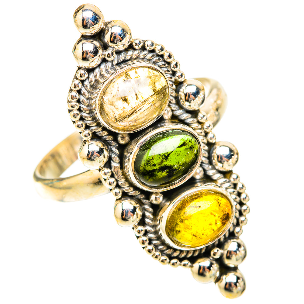 Tourmaline Rings handcrafted by Ana Silver Co - RING119772 - Photo 2