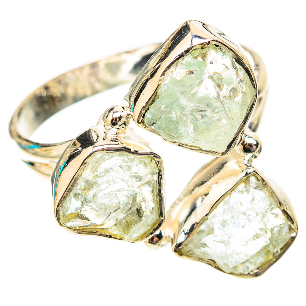 Aquamarine Rings handcrafted by Ana Silver Co - RING119814 - Photo 2