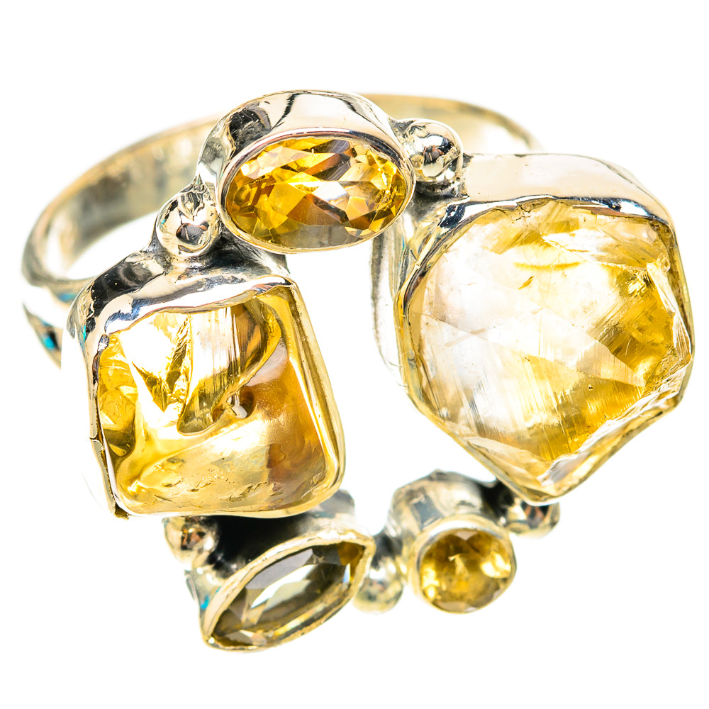 Citrine Rings handcrafted by Ana Silver Co - RING119860 - Photo 2