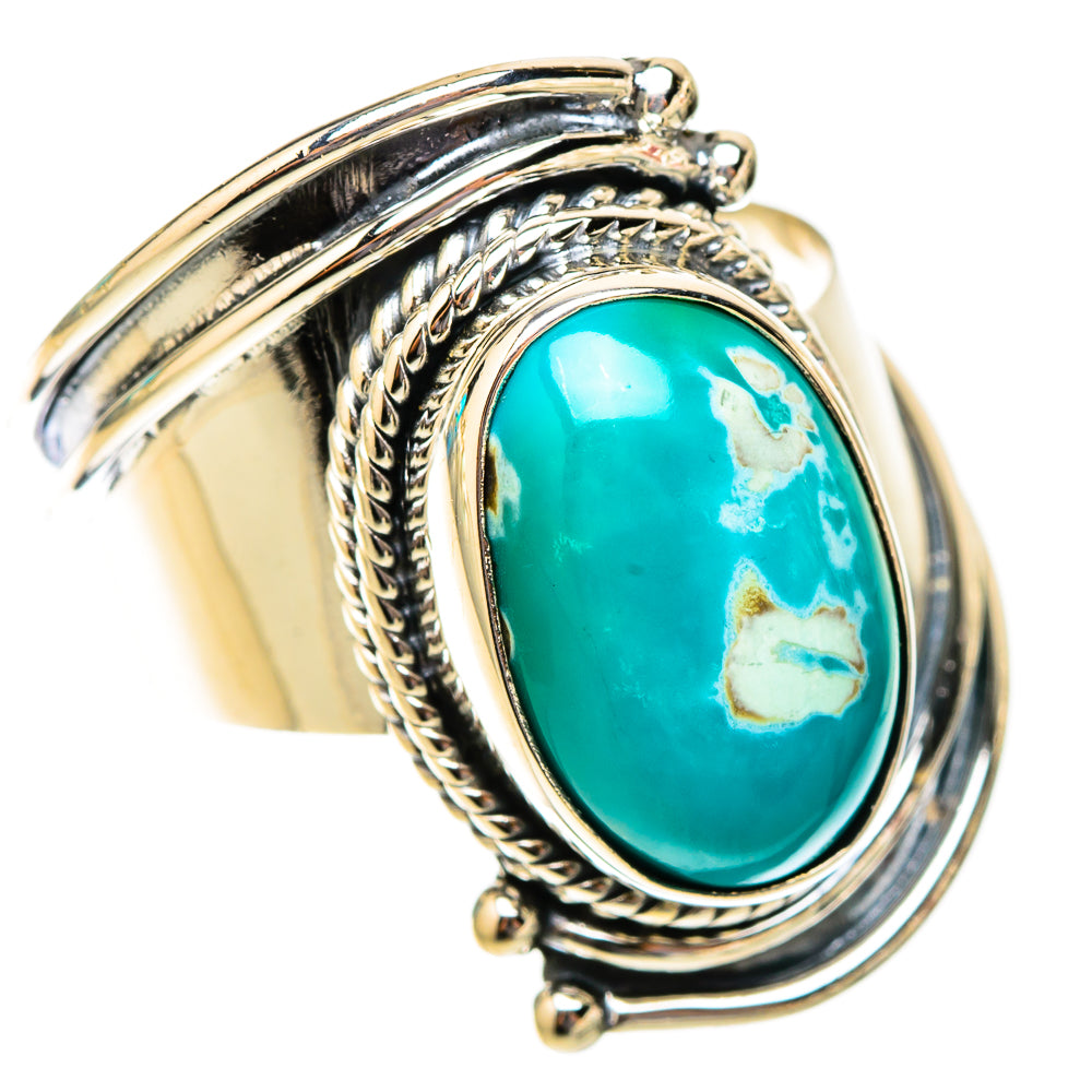 Amazonite Rings handcrafted by Ana Silver Co - RING119899 - Photo 2