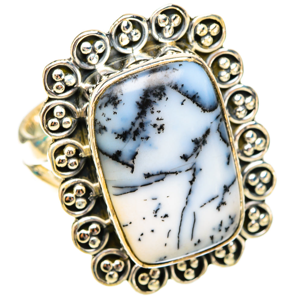 Dendritic Opal Rings handcrafted by Ana Silver Co - RING119924 - Photo 2