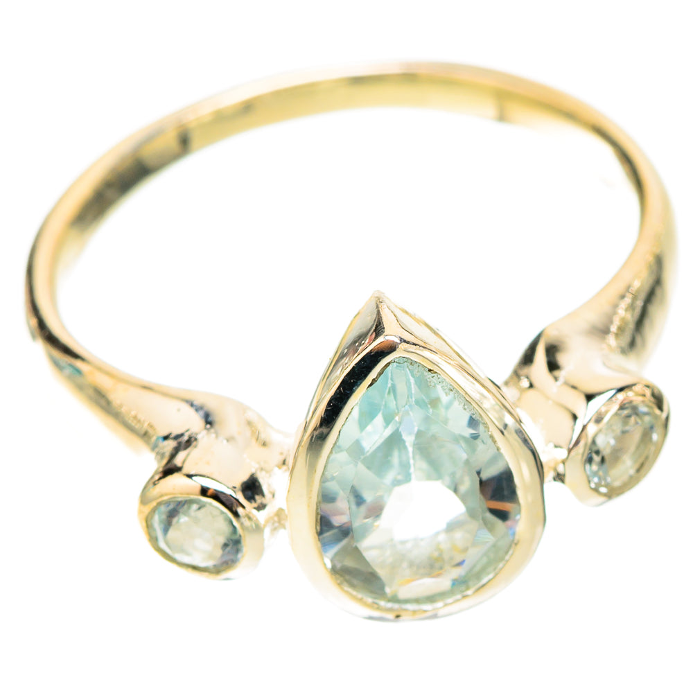 Blue Topaz Rings handcrafted by Ana Silver Co - RING119928 - Photo 2