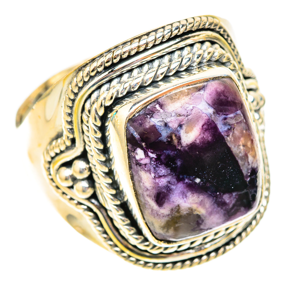 Charoite Rings handcrafted by Ana Silver Co - RING119949 - Photo 2