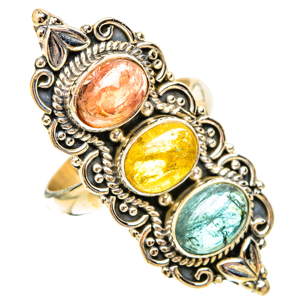 Tourmaline Rings handcrafted by Ana Silver Co - RING120061 - Photo 2