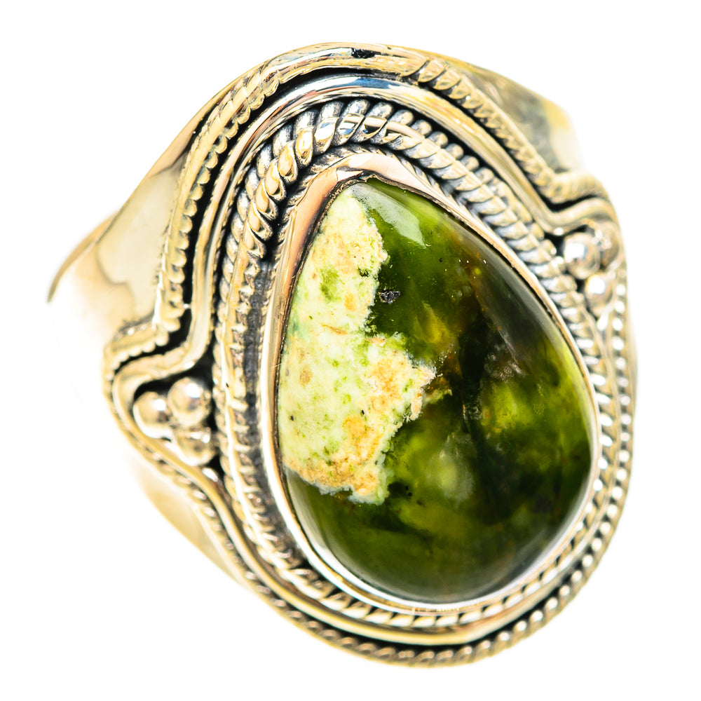 Ocean Jasper Rings handcrafted by Ana Silver Co - RING120183 - Photo 2