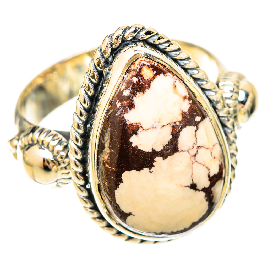 Wild Horse Jasper Rings handcrafted by Ana Silver Co - RING120252 - Photo 2