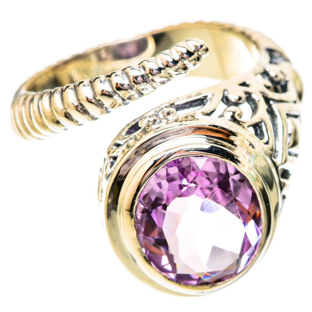 Amethyst Rings handcrafted by Ana Silver Co - RING120444 - Photo 2