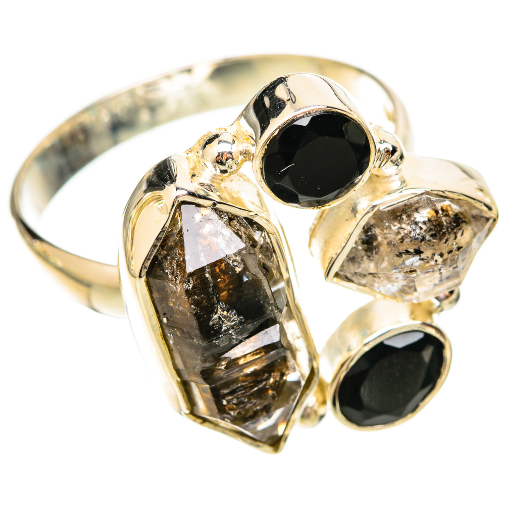 Herkimer Diamond Rings handcrafted by Ana Silver Co - RING120450 - Photo 2