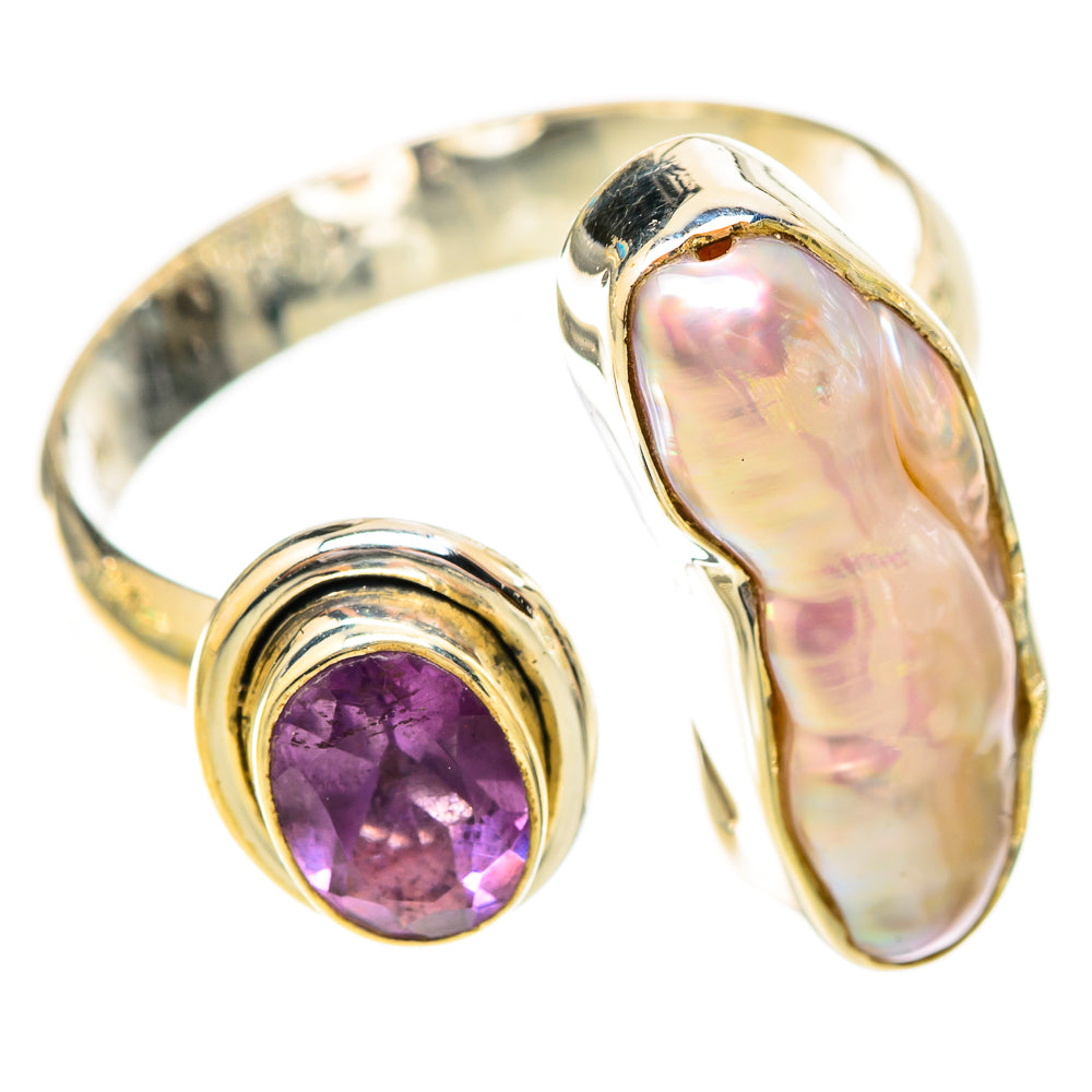 Mother Of Pearl Rings handcrafted by Ana Silver Co - RING120455 - Photo 2