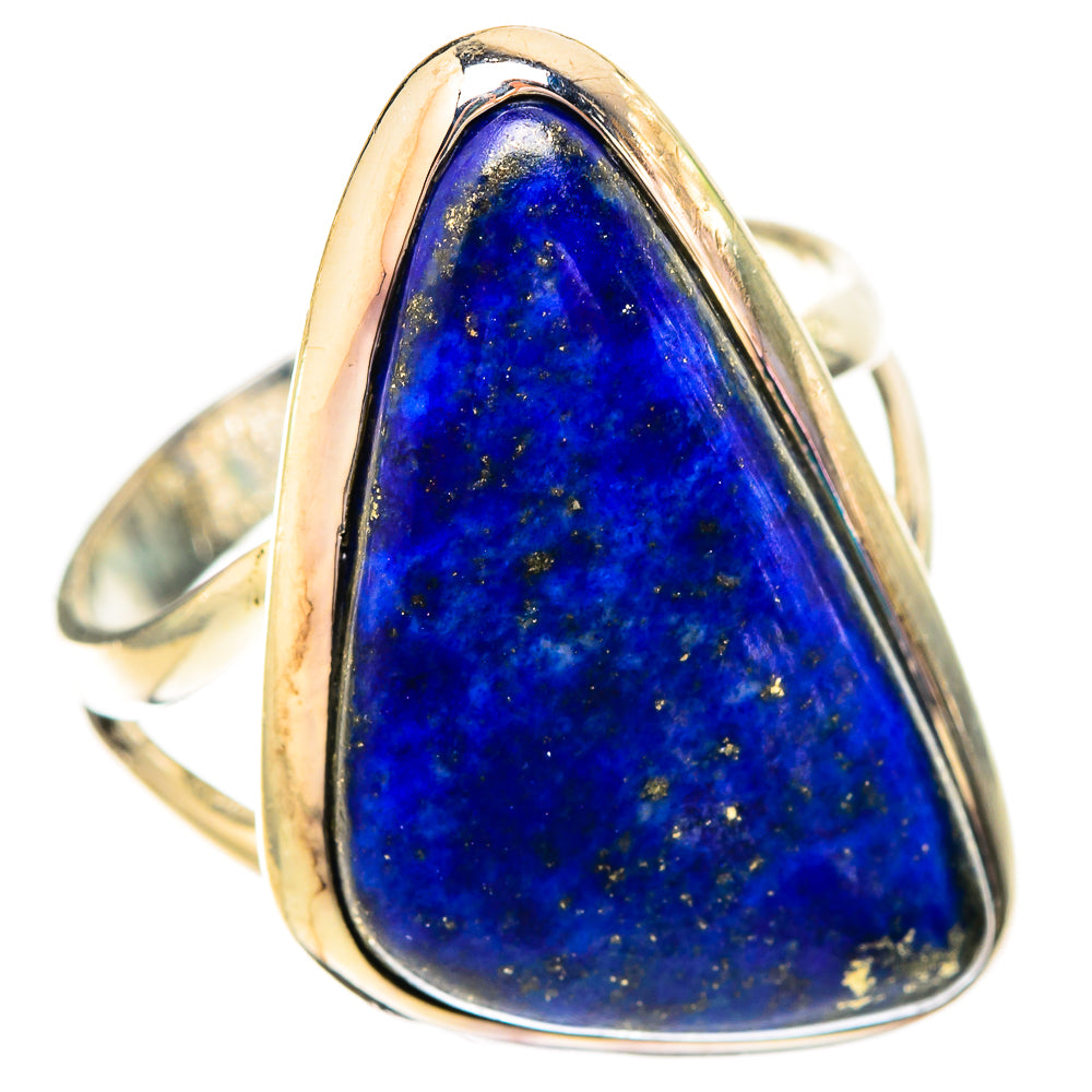 Lapis Lazuli Rings handcrafted by Ana Silver Co - RING120466 - Photo 2