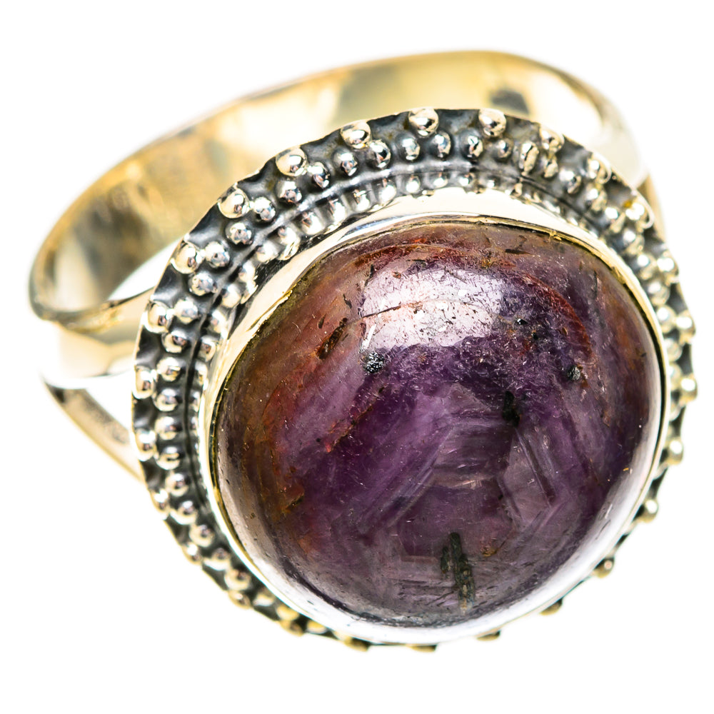 Star Ruby Rings handcrafted by Ana Silver Co - RING120481 - Photo 2
