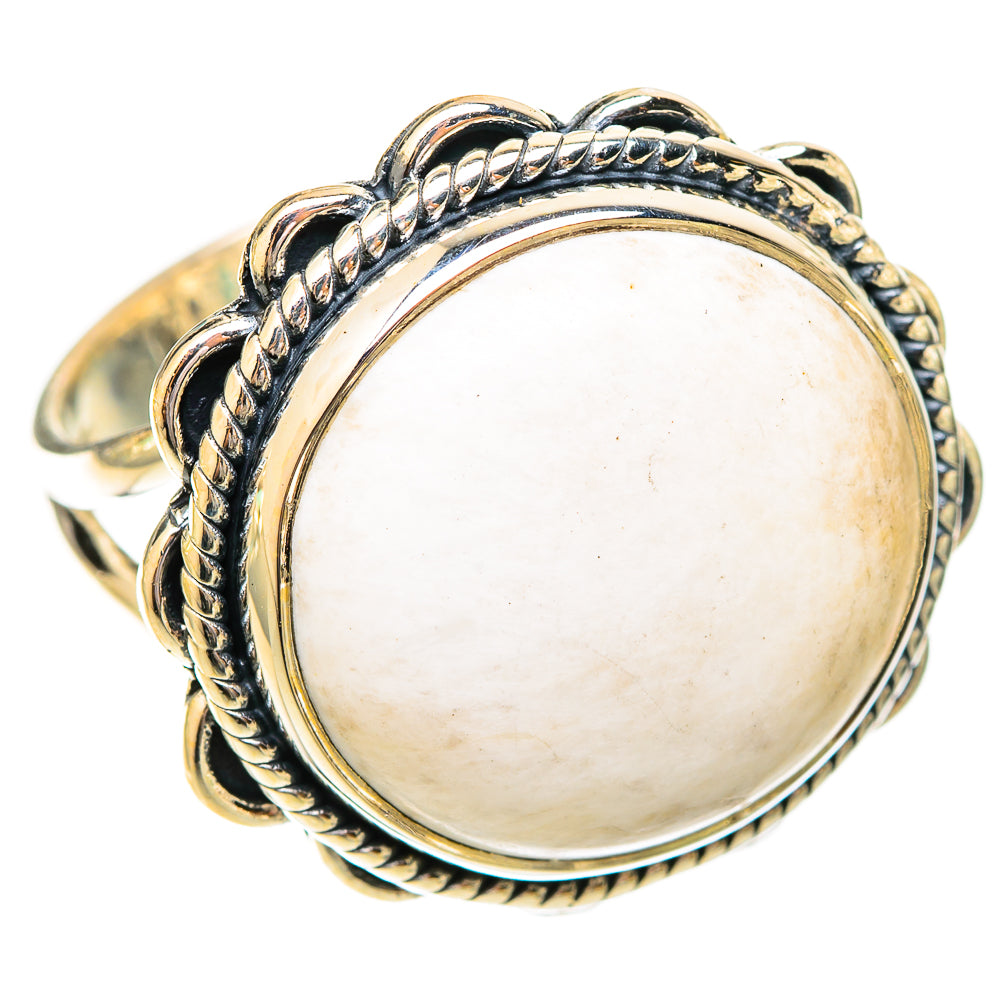 Scolecite Rings handcrafted by Ana Silver Co - RING120527 - Photo 2