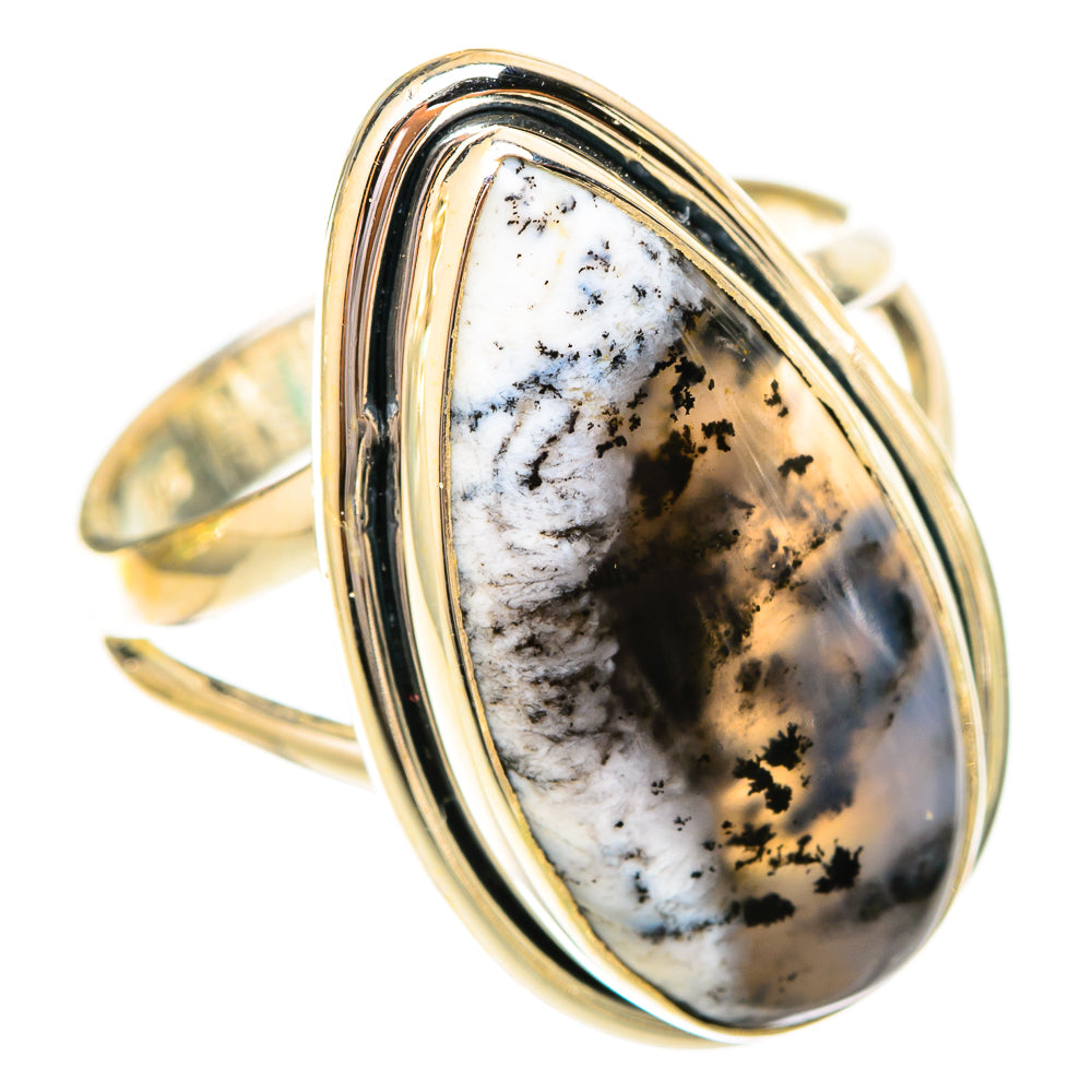 Dendritic Opal Rings handcrafted by Ana Silver Co - RING120529 - Photo 2