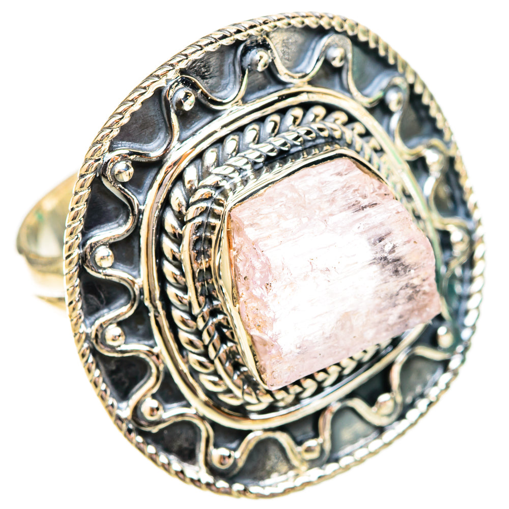 Kunzite Rings handcrafted by Ana Silver Co - RING120616 - Photo 2
