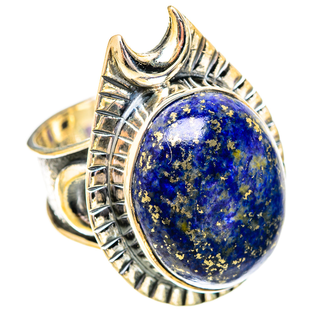 Lapis Lazuli Rings handcrafted by Ana Silver Co - RING120692 - Photo 2