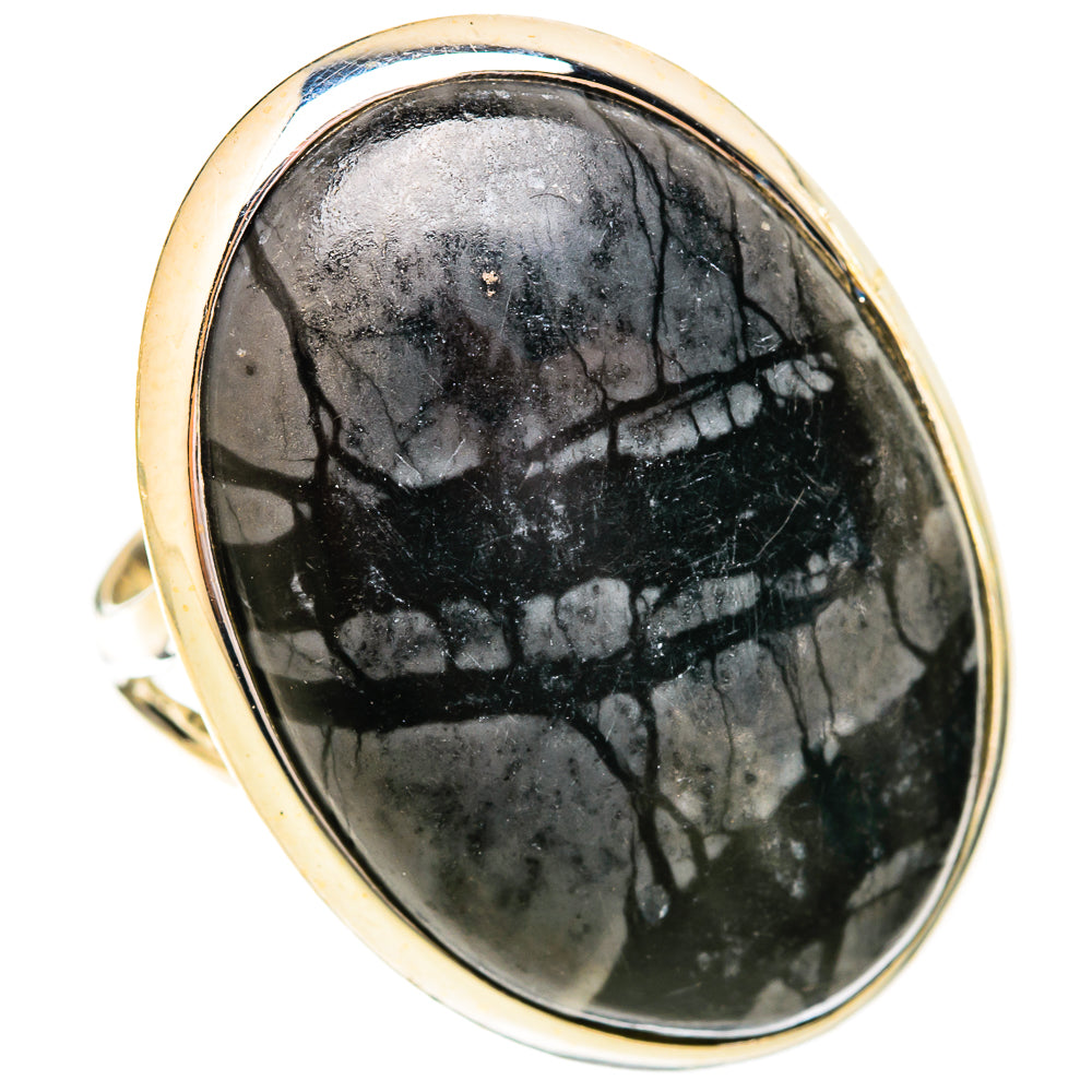 Picasso Jasper Rings handcrafted by Ana Silver Co - RING120716 - Photo 2