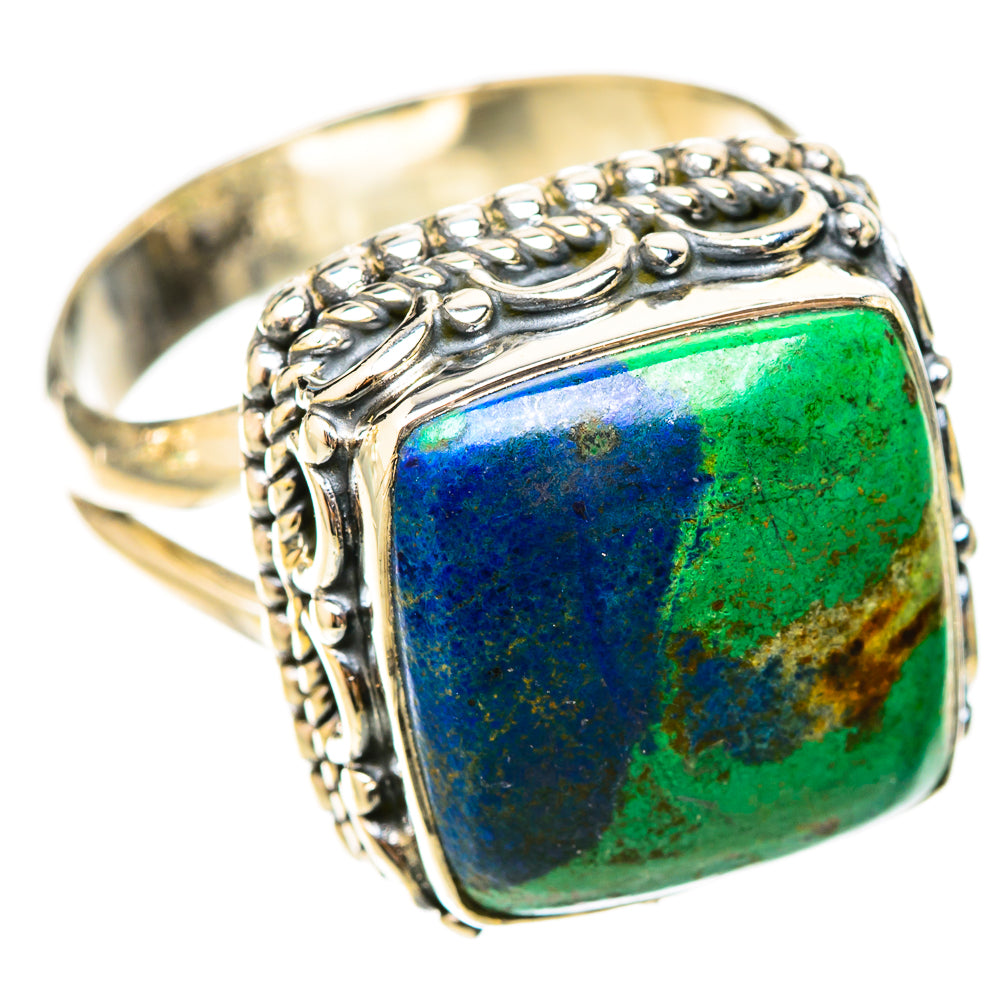 Azurite Rings handcrafted by Ana Silver Co - RING120753 - Photo 2