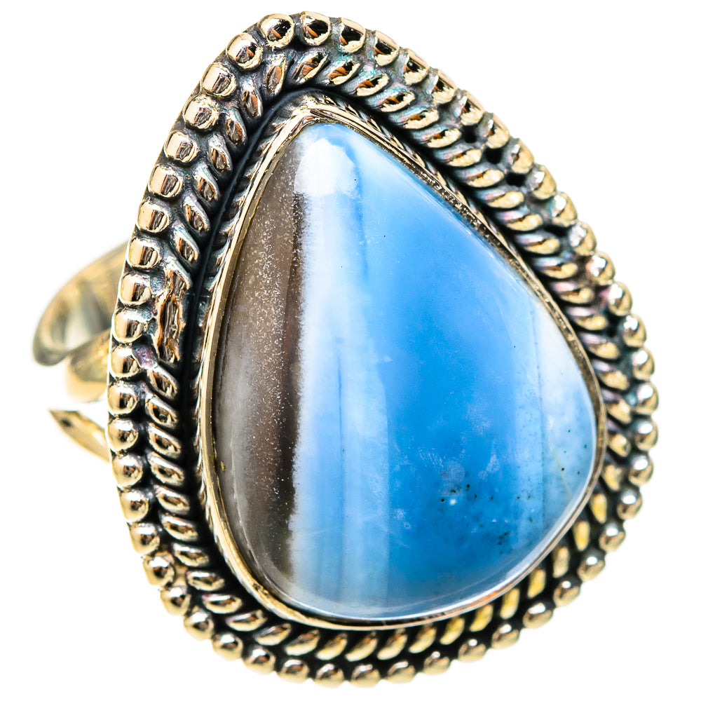 Owyhee Opal Rings handcrafted by Ana Silver Co - RING120825 - Photo 2