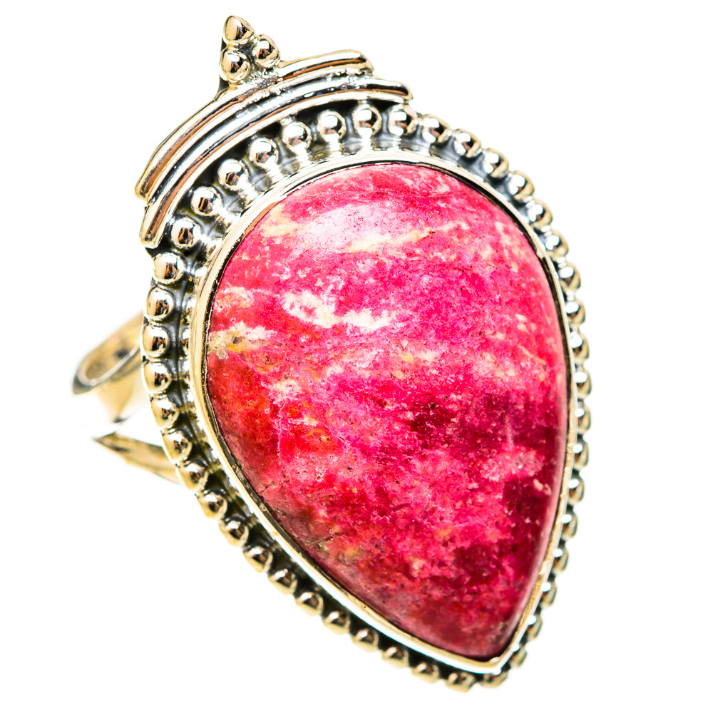 Thulite Rings handcrafted by Ana Silver Co - RING120855 - Photo 2