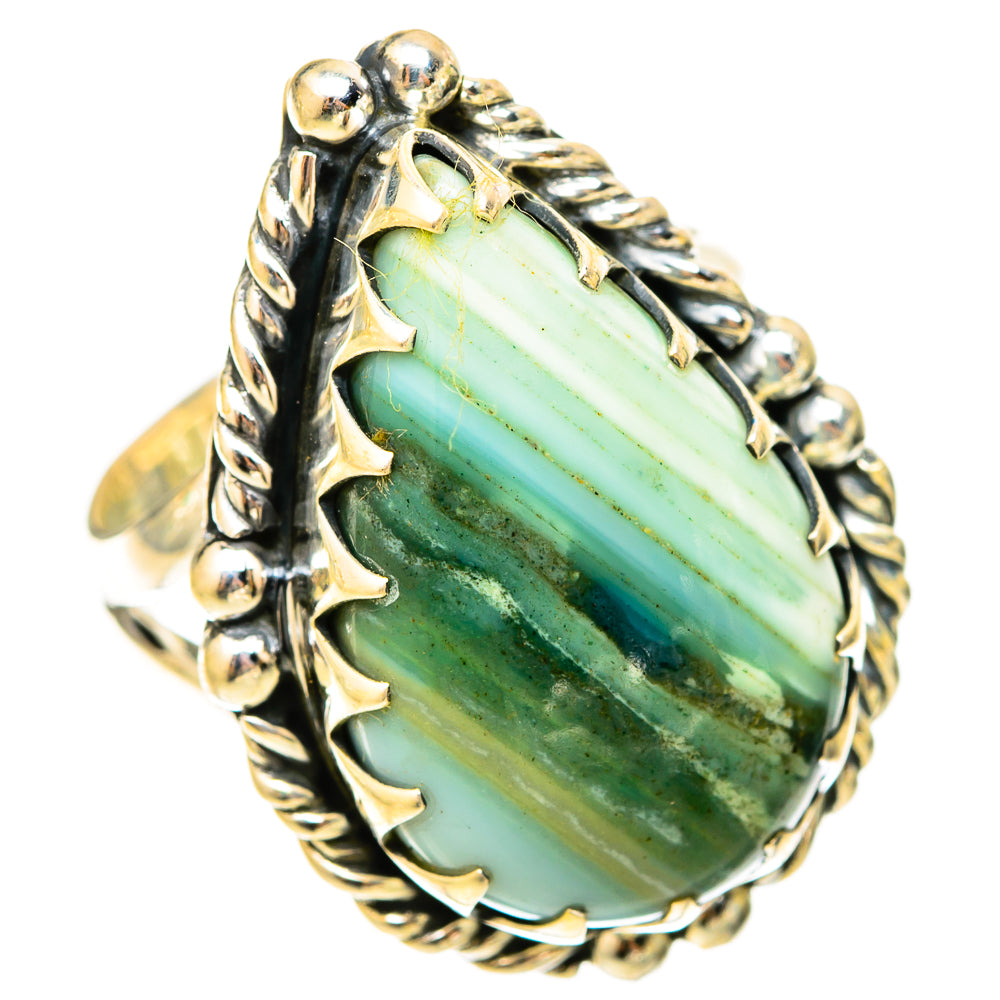 Ocean Jasper Rings handcrafted by Ana Silver Co - RING120899 - Photo 2