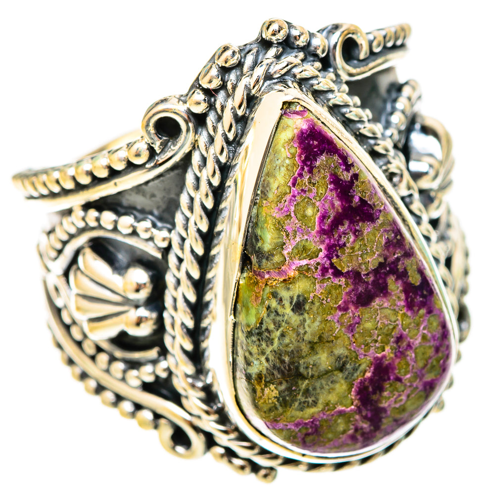 Stichtite Rings handcrafted by Ana Silver Co - RING120917 - Photo 2