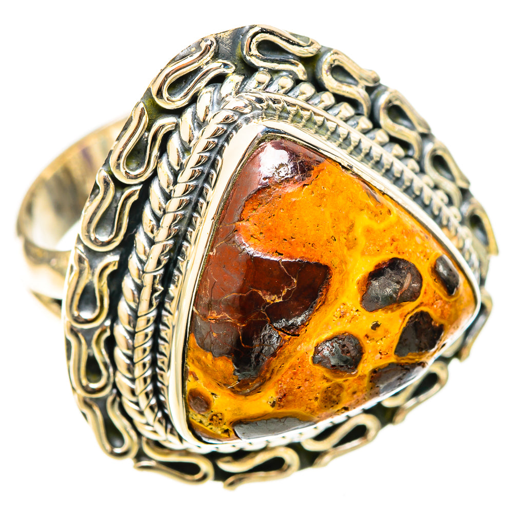 Bauxite Rings handcrafted by Ana Silver Co - RING121019 - Photo 2