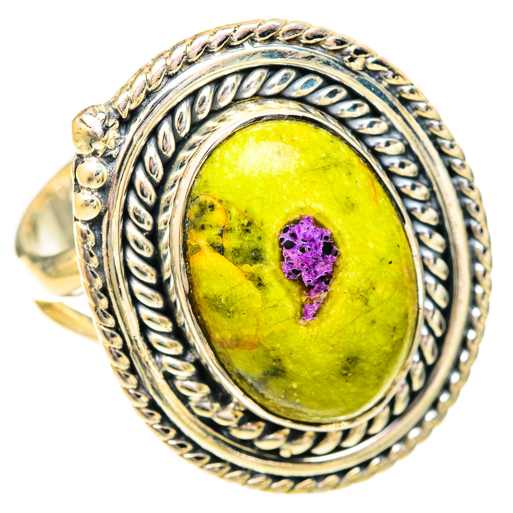 Atlantisite Rings handcrafted by Ana Silver Co - RING121061 - Photo 2