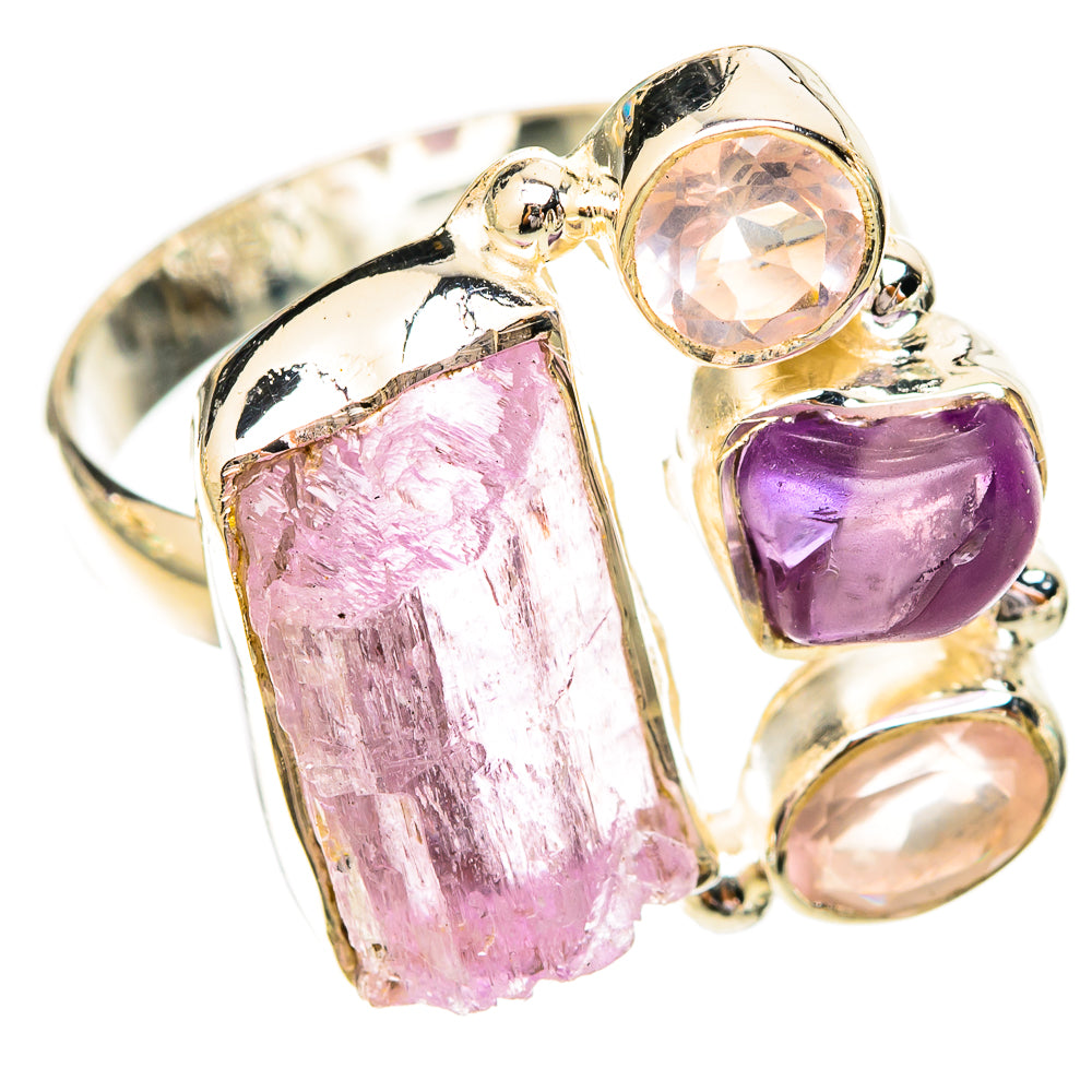 Kunzite Rings handcrafted by Ana Silver Co - RING121080 - Photo 2