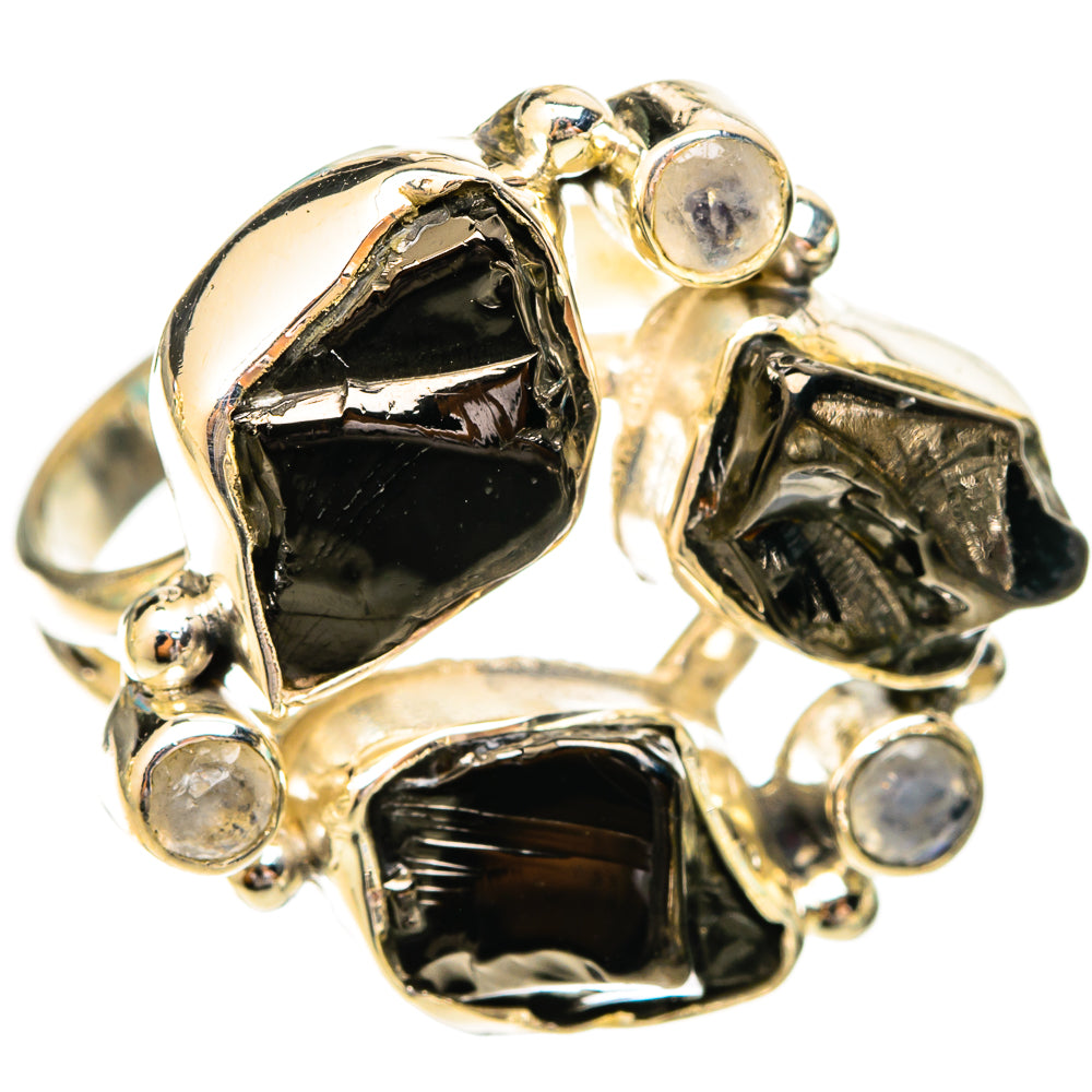 Shungite Rings handcrafted by Ana Silver Co - RING121114 - Photo 2