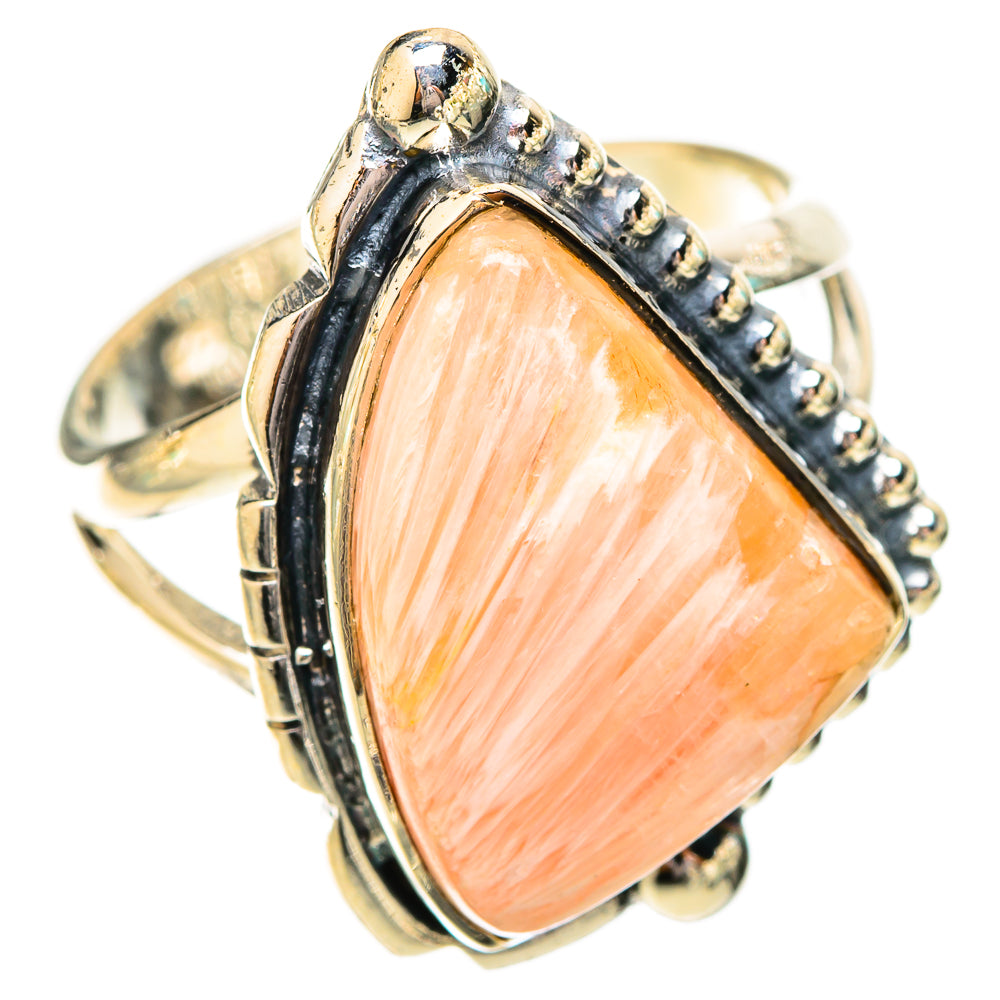Scolecite Rings handcrafted by Ana Silver Co - RING121137 - Photo 2