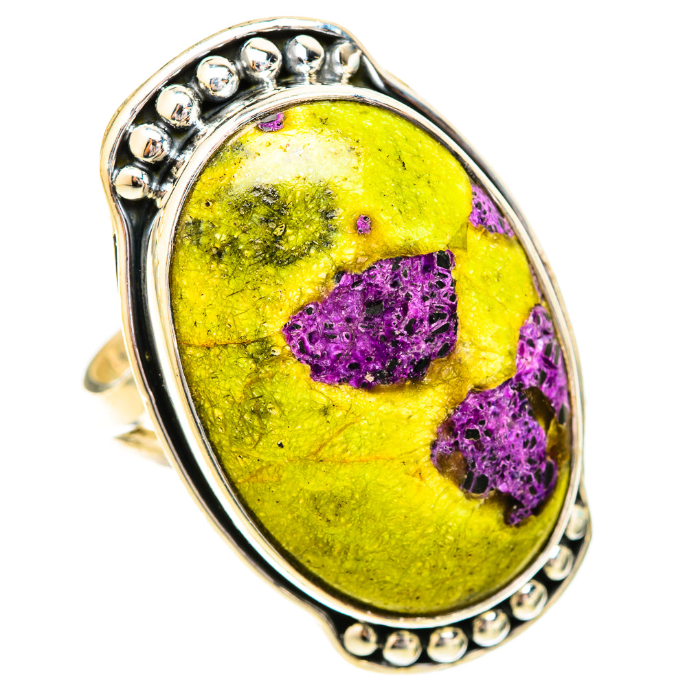 Atlantisite Rings handcrafted by Ana Silver Co - RING121280 - Photo 2