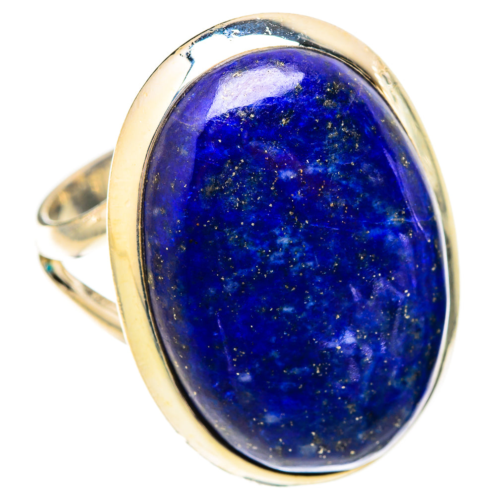 Lapis Lazuli Rings handcrafted by Ana Silver Co - RING121398 - Photo 2