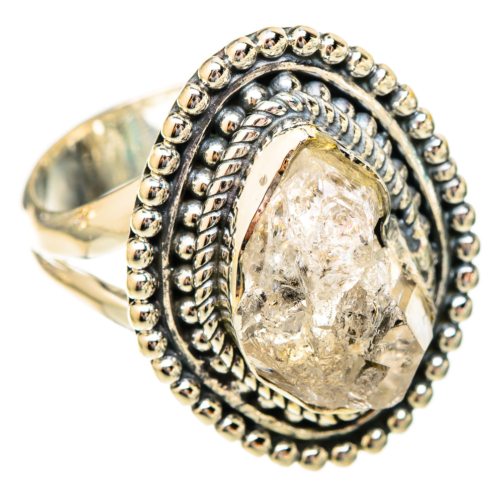 Herkimer Diamond Rings handcrafted by Ana Silver Co - RING121732 - Photo 2