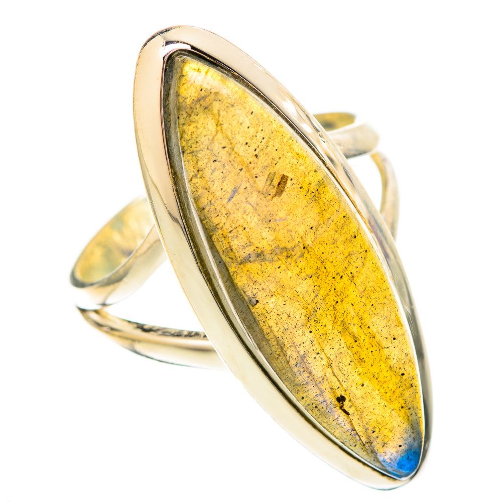 Labradorite Rings handcrafted by Ana Silver Co - RING121769 - Photo 2