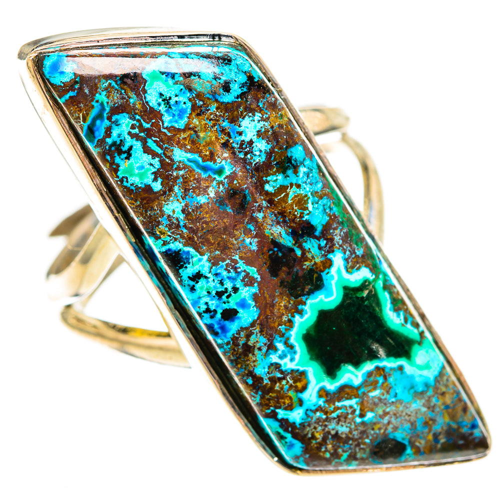 Shattuckite Rings handcrafted by Ana Silver Co - RING121857 - Photo 2