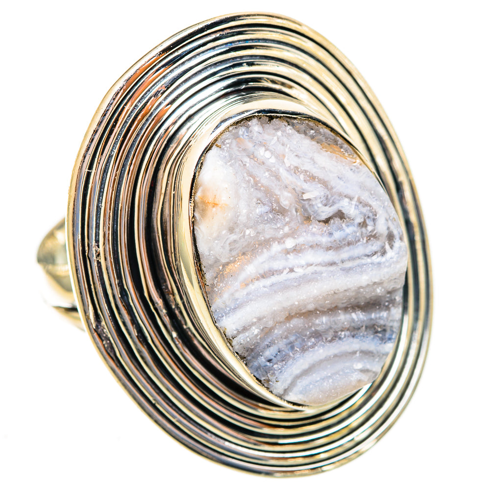 Desert Druzy Rings handcrafted by Ana Silver Co - RING121901 - Photo 2