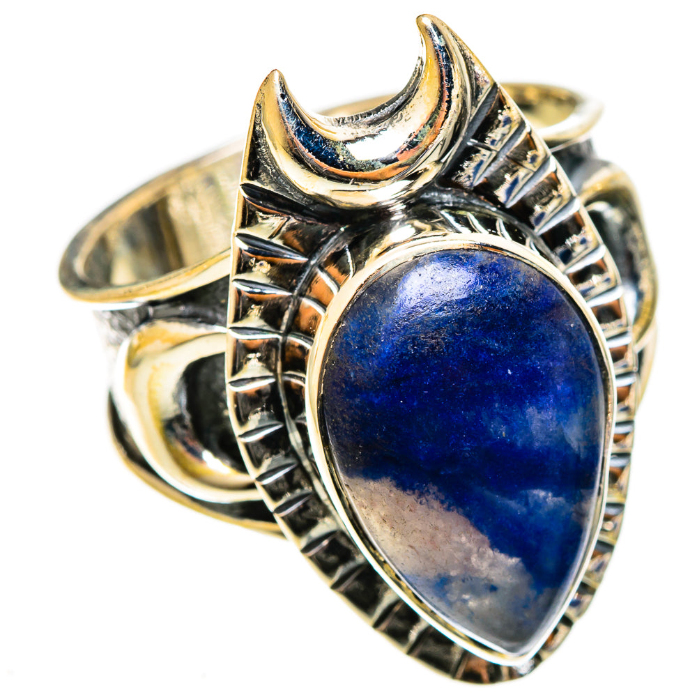 Sodalite Rings handcrafted by Ana Silver Co - RING122026 - Photo 2