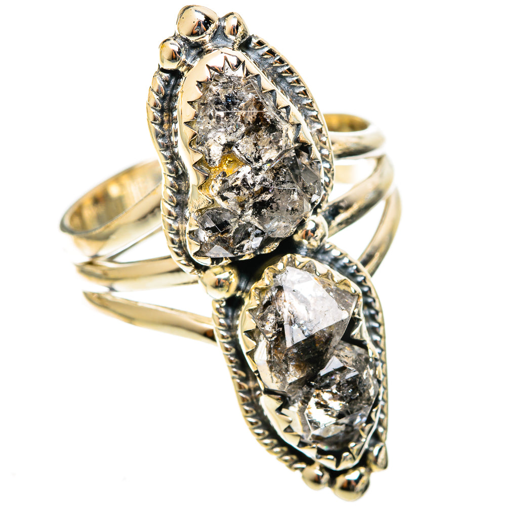 Herkimer Diamond Rings handcrafted by Ana Silver Co - RING122071 - Photo 2